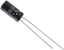 خازن Capacitor Electrolit 10UF 25V Dip Black