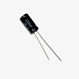 خازن Capacitor Electrolit 220UF 16V Black