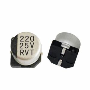 خازن Capacitor Electrolit 220UF 25V SMD