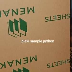 پلکسی خام سمپل رک 536*236 5MM پایتون