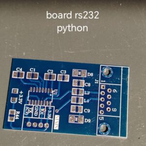 برد خام یک پلیت RS232
