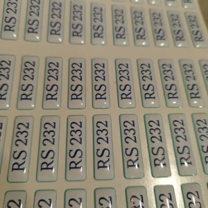 لیبل 1و3پلیت RS232