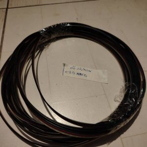 کابل فلت 6رشته رنگی 20AWG