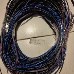 کابل فلت 4رشته رنگی 24AWG
