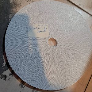 تسمه GT2عرض 6 نخ استیل رنگ سفید