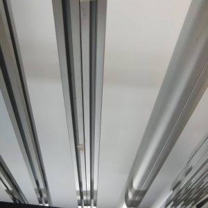 پرفیل نقره ای 25*25 114CM